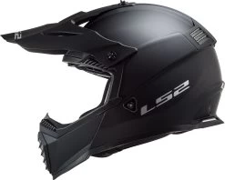 LS2 Crosshelm MX437 FAST EVO Mit Doppel-D Verschluss -Motorradbekleidungsgeschäft mx437 fast evo solid matt black 4 1