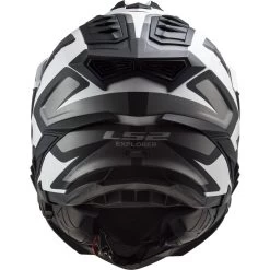 LS2 MX701 Explorer ECE 22.06 Adventure Enduro Helm Mit Sonnenblende Und Pinlock -Motorradbekleidungsgeschäft mx701 explorer alter matt black white 407012102 b 1