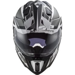 LS2 MX701 Explorer ECE 22.06 Adventure Enduro Helm Mit Sonnenblende Und Pinlock -Motorradbekleidungsgeschäft mx701 explorer alter matt black white 407012102 c 1