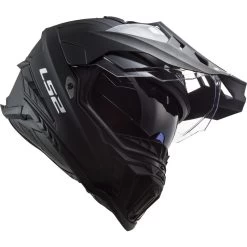 LS2 MX701 Explorer ECE 22.06 Adventure Enduro Helm Mit Sonnenblende Und Pinlock -Motorradbekleidungsgeschäft mx701 explorer solid matt black 407011011 04 1