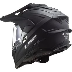 LS2 MX701 Explorer ECE 22.06 Adventure Enduro Helm Mit Sonnenblende Und Pinlock -Motorradbekleidungsgeschäft mx701 explorer solid matt black 407011011 b 1