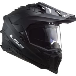 LS2 MX701 Explorer ECE 22.06 Adventure Enduro Helm Mit Sonnenblende Und Pinlock -Motorradbekleidungsgeschäft mx701 explorer solid matt black 407011011 e 1