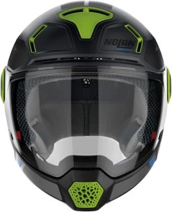 Nolan Integralhelm N30-4 VP Mit P/J Homologation Und ECE 22.06 -Motorradbekleidungsgeschäft n30 4 vp blazer flgrey 020 front 2