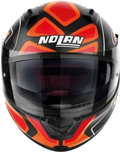 Nolan Integralhelm N60-6 GEMINI REPLICA Mit Ultra-Wide-Visier VPS Sonnenblende Und Pinlock ECE 22.06 -Motorradbekleidungsgeschäft n60 6 gemini replica fbk 45 front 2 2