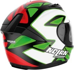 Nolan Integralhelm N60-6 GEMINI REPLICA Mit Ultra-Wide-Visier VPS Sonnenblende Und Pinlock ECE 22.06 -Motorradbekleidungsgeschäft n60 6 gemini replica fbk 46 34back 4 2