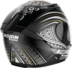 Nolan Integralhelm N60-6 GEMINI REPLICA Mit Ultra-Wide-Visier VPS Sonnenblende Und Pinlock ECE 22.06 -Motorradbekleidungsgeschäft n60 6 gemini replica fbk 48 34back 4 2