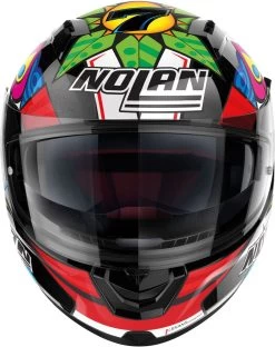 Nolan Integralhelm N60-6 GEMINI REPLICA Mit Ultra-Wide-Visier VPS Sonnenblende Und Pinlock ECE 22.06 -Motorradbekleidungsgeschäft n60 6 gemini replica mbk 47 front 2 2