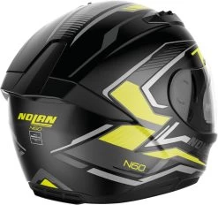 Nolan Integralhelm N60-6 PERCEPTOR Mit Ultra-Wide-Visier VPS Sonnenblende Und Pinlock ECE 22.06 -Motorradbekleidungsgeschäft n60 6 perceptor fbk 27 34back 4 2