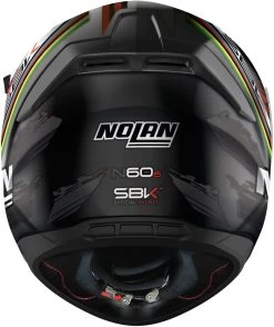 Nolan Integralhelm N60-6 SBK 56 Mit Ultra-Wide-Visier VPS Sonnenblende Und Pinlock ECE 22.06 11 Nolan Integralhelm N60-6 SBK 56 Mit Ultra-Wide-Visier VPS Sonnenblende Und Pinlock ECE 22.06 -Motorradbekleidungsgeschäft n60 6 sbk fbk 055 back 3