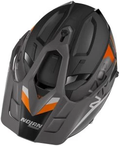 Nolan Crossover-Endurohelm N70-2 X N-COM Mit Sonnenblende Und Pinlock -Motorradbekleidungsgeschäft n70 2x bungee ncom fbk 37 top