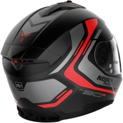 Nolan Integralhelm N80-8 Ally Mit Ultra-Wide Visier Pinlock Sonnenblende ECE 22.06 -Motorradbekleidungsgeschäft n80 8 ally ncom fbk 39 34back 4