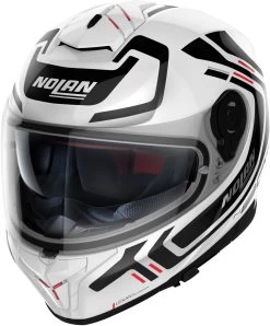 Nolan Integralhelm N80-8 Ally Mit Ultra-Wide Visier Pinlock Sonnenblende ECE 22.06 -Motorradbekleidungsgeschäft n80 8 ally ncom mwh 52 34front 1 1