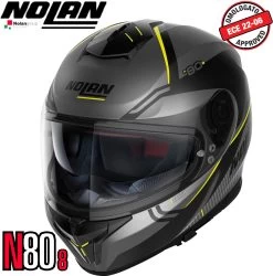 Nolan Integralhelm N80-8 Astute Mit Ultra-Wide Visier Pinlock Sonnenblende ECE 22.06 18 Nolan Integralhelm N80-8 Astute Mit Ultra-Wide Visier Pinlock Sonnenblende ECE 22.06 -Motorradbekleidungsgeschäft n80 8 astute ncom flgrey 25 xhaupt