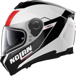 Nolan Integralhelm N80-8 Mandrake Mit Ultra-Wide Visier Pinlock Sonnenblende ECE 22.06 -Motorradbekleidungsgeschäft n80 8 mandrake ncom mwh 49 side 5 1