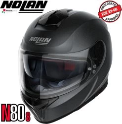 Nolan Integralhelm N80-8 Special Mit Ultra-Wide Visier Und Sonnenblende ECE 22.06
