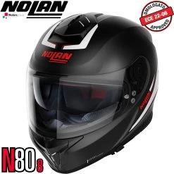 Nolan Integralhelm N80-8 Staple Mit Ultra-Wide Visier Pinlock Sonnenblende ECE 22.06 20 Nolan Integralhelm N80-8 Staple Mit Ultra-Wide Visier Pinlock Sonnenblende ECE 22.06 -Motorradbekleidungsgeschäft n80 8 staple ncom fbk 53 xhaupt