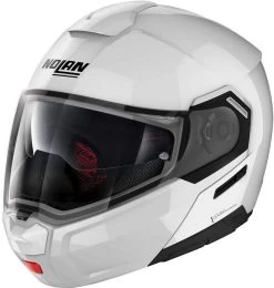 Nolan Klapphelm N90-3 N-COM Mit Ultra-Wide Visier Pinlock Sonnenblende Und Dual Action Verschluss -Motorradbekleidungsgeschäft n90 3 classic ncom mwh 5 1