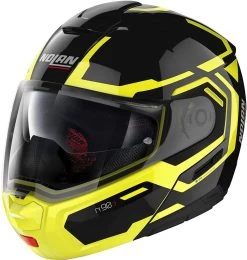 Nolan Klapphelm N90-3 N-COM Mit Ultra-Wide Visier Pinlock Sonnenblende Und Dual Action Verschluss -Motorradbekleidungsgeschäft n90 3 driller ncom gbk 26 1