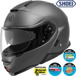Shoei Klapphelm NEOTEC II 2 Mit Sonnenblende Und Pinlock -Motorradbekleidungsgeschäft neotec2 mattedeepgray haupt