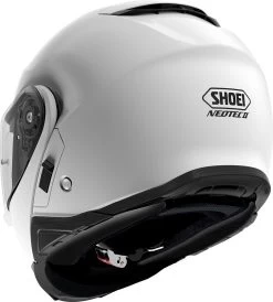 Shoei Klapphelm NEOTEC II 2 Mit Sonnenblende Und Pinlock -Motorradbekleidungsgeschäft neotec2 white back