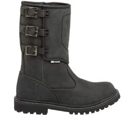 Kochmann Motorradstiefel NEVADA Klassische Boots Leder 26cm Hoch Wasserdicht Mit Reißverschluss -Motorradbekleidungsgeschäft nevada schwarz seite rechts