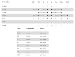 Nexx Y.100 Integralhelm ECE 22.06 Mit Sonnenblende 7 Nexx Y.100 Integralhelm ECE 22.06 Mit Sonnenblende -Motorradbekleidungsgeschäft nexx sizeguide 2