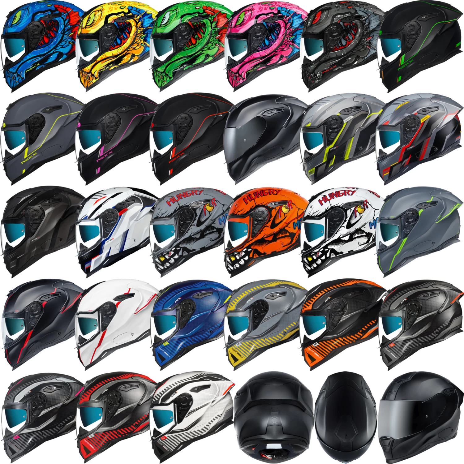 Nexx Sport-Integralhelm SX.100R Mit Panorama Sichtfeld Und Sonnenblende 4 Nexx Sport-Integralhelm SX.100R Mit Panorama Sichtfeld Und Sonnenblende – Bild 2