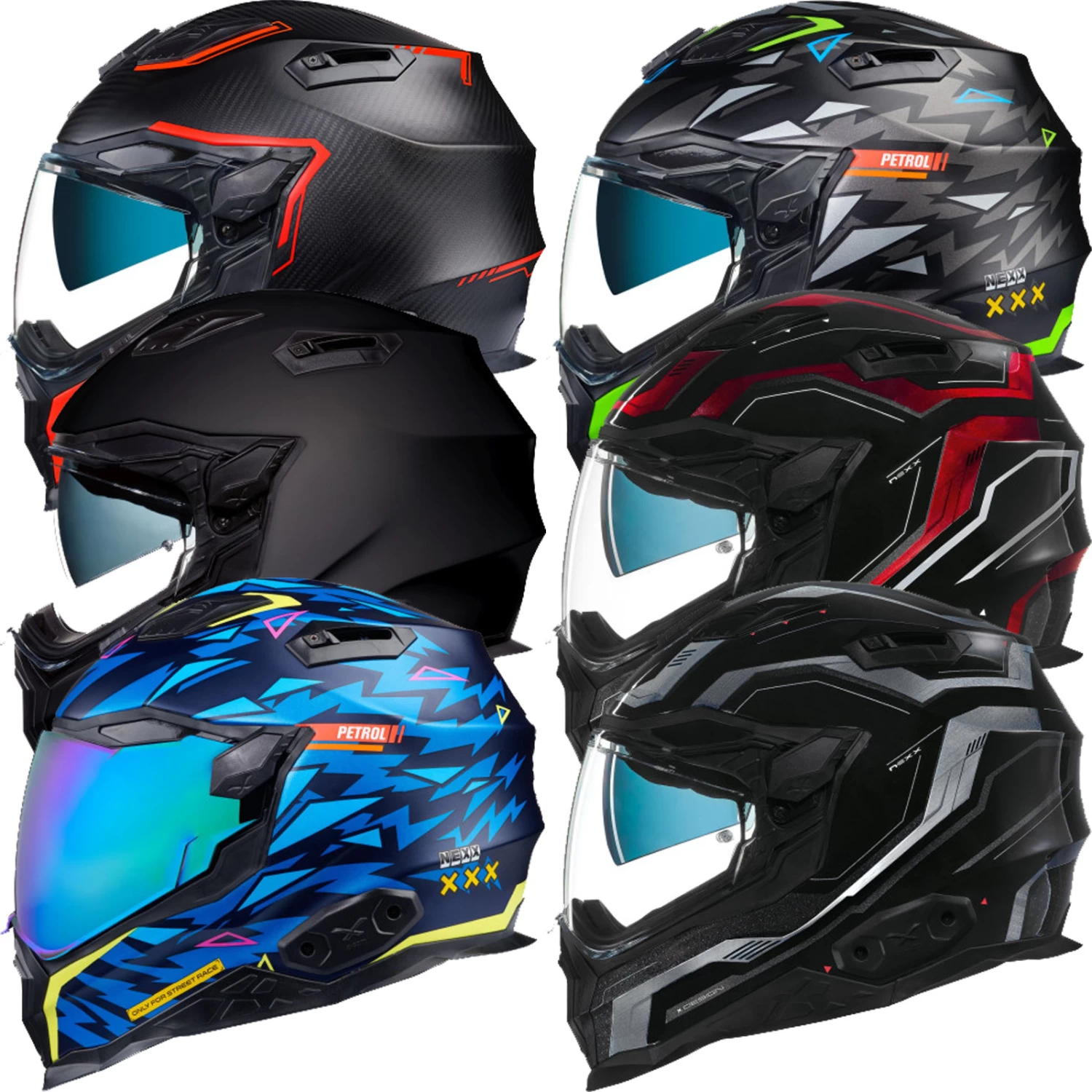 Nexx Sport-Integralhelm X.WST2 Mit Sonnenblende Und Doppel-D Verschluss 3 Nexx Sport-Integralhelm X.WST2 Mit Sonnenblende Und Doppel-D Verschluss
