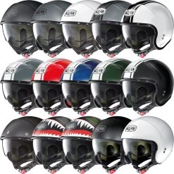 Nolan Jethelm N21 Retro-Vintage Helm Mit Blau Getönter Sonnenblende -Motorradbekleidungsgeschäft nolan n21 helme multi hauptbild all ohne