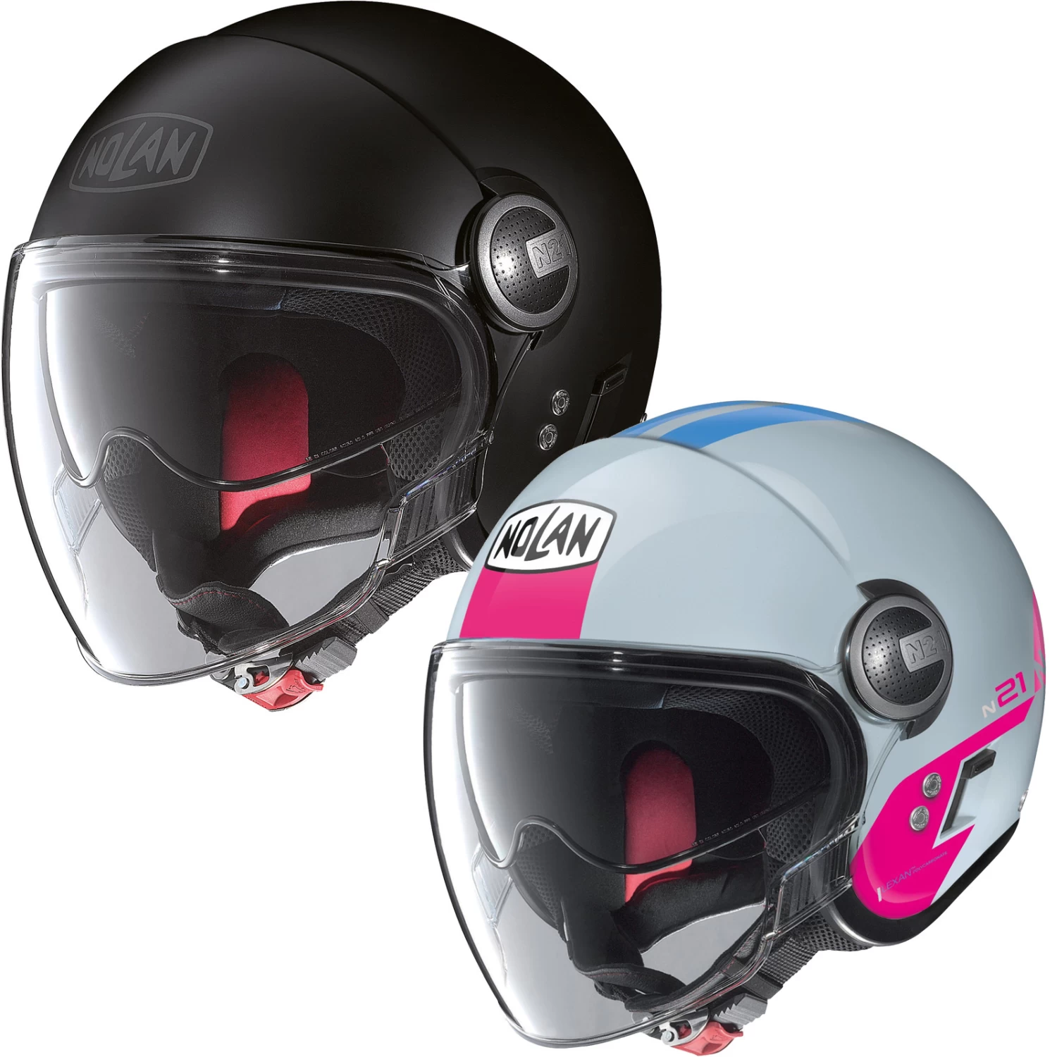 Nolan Jethelm N21 VISOR Retro-Vintage Helm Mit Getönter Sonnenblende Und Großem Visier 9 Nolan Jethelm N21 VISOR Retro-Vintage Helm Mit Getönter Sonnenblende Und Großem Visier – Bild 7