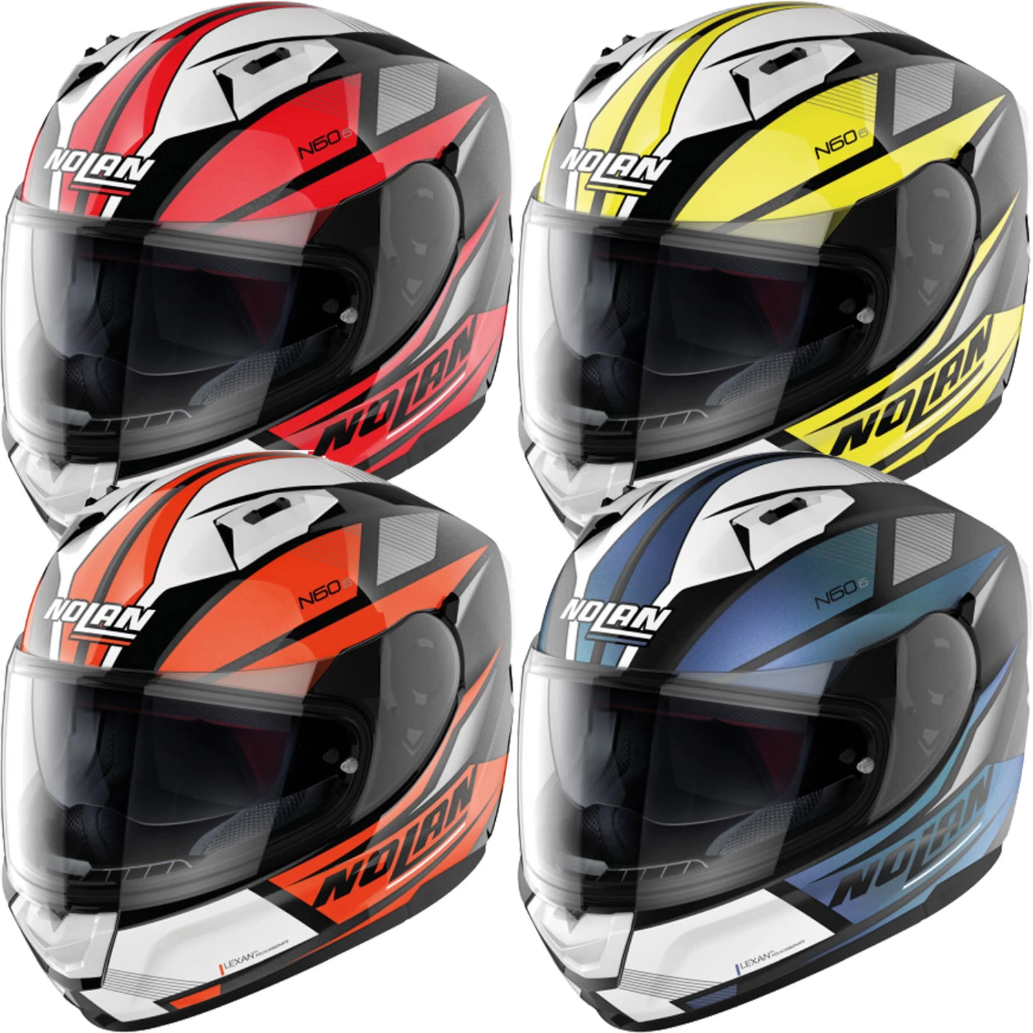 Nolan Integralhelm N60-6 DOWNSHIFT Mit Ultra-Wide-Visier VPS Sonnenblende Und Pinlock ECE 22.06 4 Nolan Integralhelm N60-6 DOWNSHIFT Mit Ultra-Wide-Visier VPS Sonnenblende Und Pinlock ECE 22.06 – Bild 2