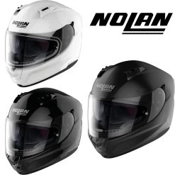 Nolan Integralhelm N60-6 CLASSIC Mit Ultra-Wide-Visier VPS Sonnenblende Und Pinlock ECE 22.06
