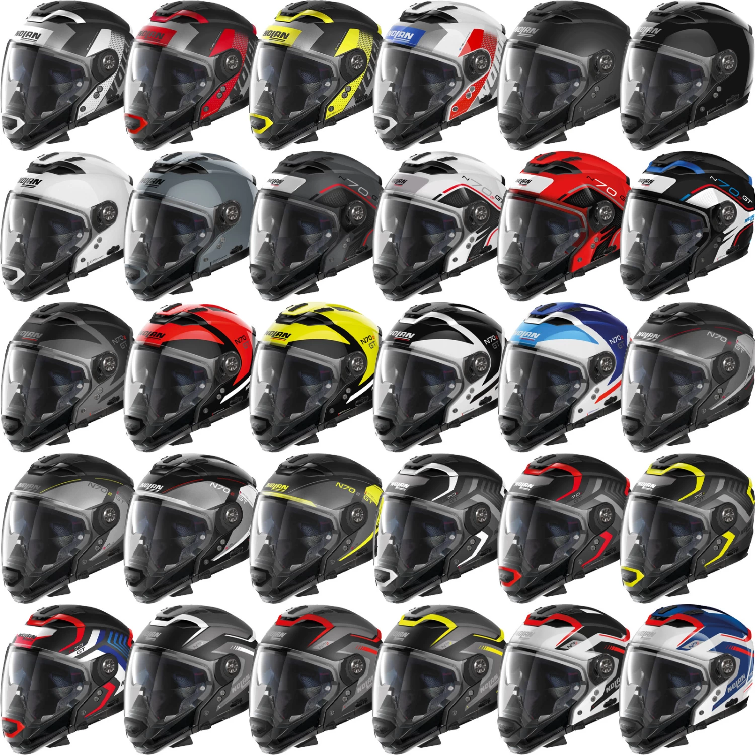 Nolan Crossover-Modularhelm N70-2 GT Mit P/J Homologation Und Sonnenblende 5 Nolan Crossover-Modularhelm N70-2 GT Mit P/J Homologation Und Sonnenblende – Bild 3