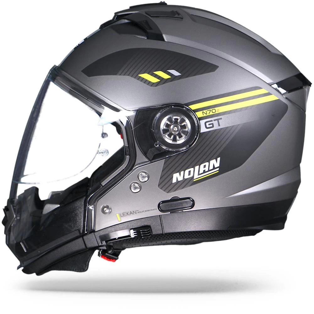 Nolan Crossover-Modularhelm N70-2 GT Mit P/J Homologation Und Sonnenblende 14 Nolan Crossover-Modularhelm N70-2 GT Mit P/J Homologation Und Sonnenblende – Bild 12