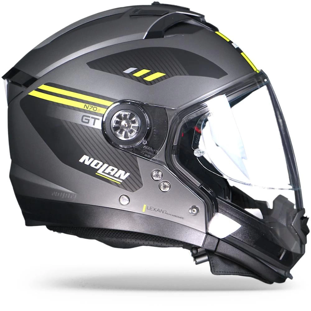 Nolan Crossover-Modularhelm N70-2 GT Mit P/J Homologation Und Sonnenblende 15 Nolan Crossover-Modularhelm N70-2 GT Mit P/J Homologation Und Sonnenblende – Bild 13