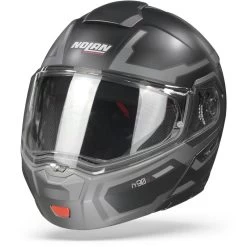 Nolan Klapphelm N90-3 N-COM Mit Ultra-Wide Visier Pinlock Sonnenblende Und Dual Action Verschluss -Motorradbekleidungsgeschäft nolann903drillern com023 frontpage