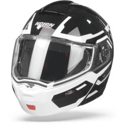 Nolan Klapphelm N90-3 N-COM Mit Ultra-Wide Visier Pinlock Sonnenblende Und Dual Action Verschluss -Motorradbekleidungsgeschäft nolann903drillern com024 frontpage