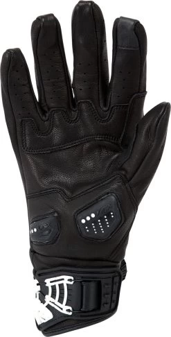 Knox Motorradhandschuhe ORSA MK II Leder CE Mit Protektoren Perforiert Sommer Kurze Stulpe -Motorradbekleidungsgeschäft orsa leather 2