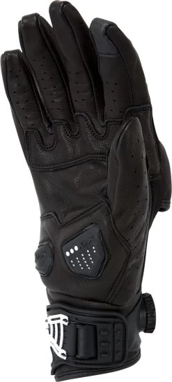 Knox Motorradhandschuhe ORSA MK II Leder CE Mit Protektoren Perforiert Sommer Kurze Stulpe -Motorradbekleidungsgeschäft orsa leather 4