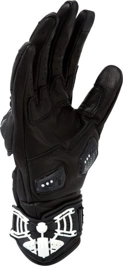 Knox Motorradhandschuhe ORSA MK II Leder CE Mit Protektoren Perforiert Sommer Kurze Stulpe -Motorradbekleidungsgeschäft orsa leather 5