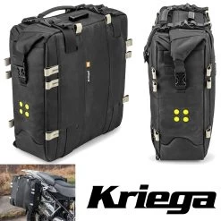 Kriega Gepäcktasche OS-22 OVERLANDER-S Adventure Schwarz 22 Liter Motorradkoffer -Motorradbekleidungsgeschäft os 22 haupt