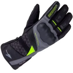 Modeka Herren Motorradhandschuhe PANAMERICANA Lederhandschuhe CE Sympatex Tactel SuperFabric Mit SAS-TEC Protektoren -Motorradbekleidungsgeschäft panamericana handschuhe gelb 1