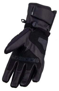 Modeka Herren Motorradhandschuhe PANAMERICANA Lederhandschuhe CE Sympatex Tactel SuperFabric Mit SAS-TEC Protektoren -Motorradbekleidungsgeschäft panamericana handschuhe schwarz 1