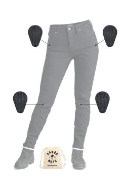 Pando Moto Motorradjeans KISSAKI DYN 01 Lady Für Damen Dyneema Slim Fit CE AA Mit SAS-Tec Protektoren -Motorradbekleidungsgeschäft pando moto kissaki dyn 01 9