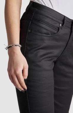 Pando Moto Motorradjeans LORICA KEV 02 Für Damen Aramid CE A Stretch Mit SAS-TEC Protektoren -Motorradbekleidungsgeschäft pando moto lorica kev 02 4