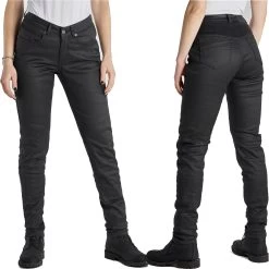 Pando Moto Motorradjeans LORICA KEV 02 Für Damen Aramid CE A Stretch Mit SAS-TEC Protektoren -Motorradbekleidungsgeschäft pando moto lorica kev 02 pants multi hauptbild all ohne