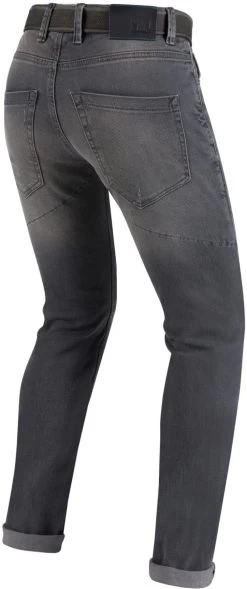 PMJ Motorradjeans CAFERACER Legend CE AAA Mit CoolMax Stretch Und Protektoren -Motorradbekleidungsgeschäft pmj caferacer grey 2