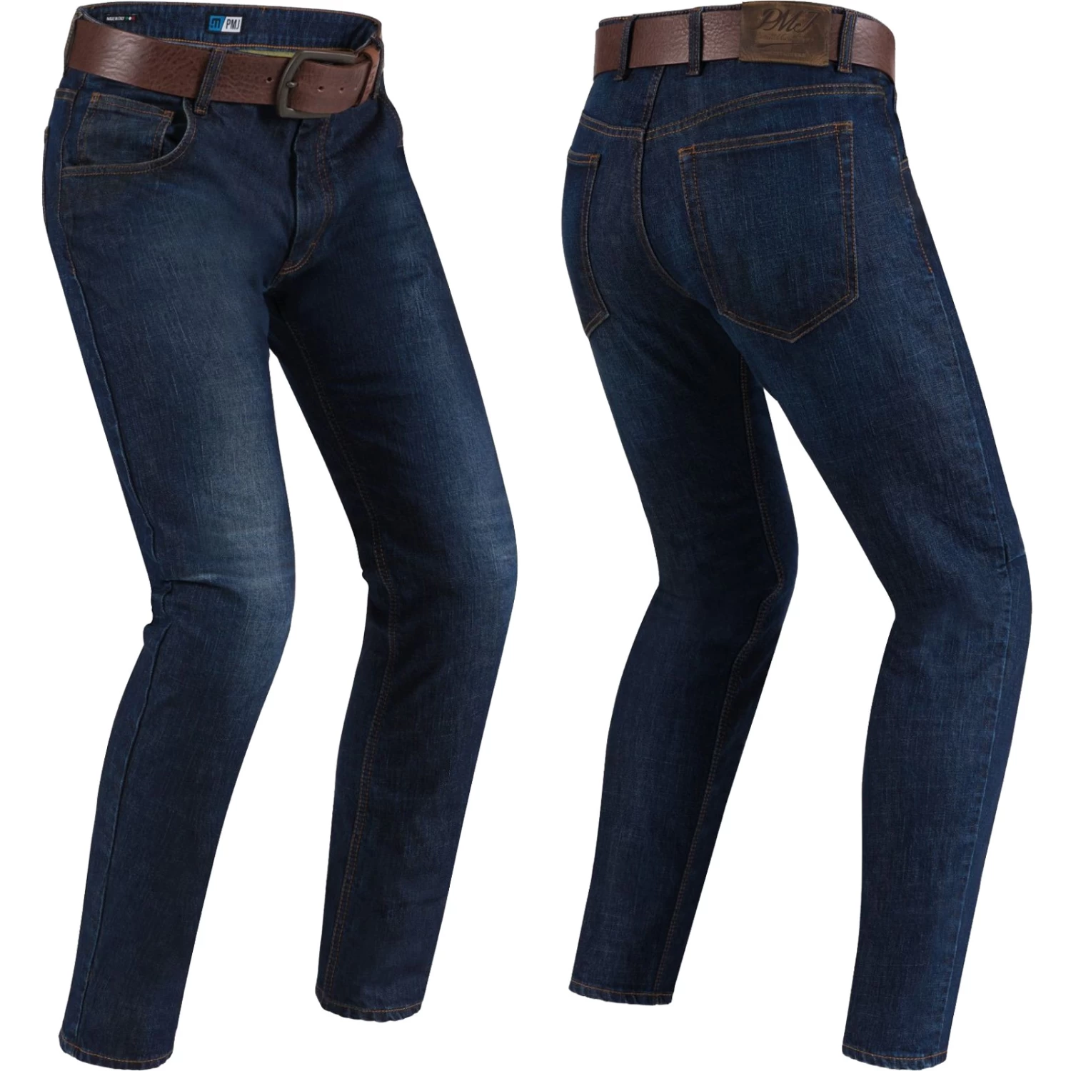 PMJ Motorradjeans DEUX Denim CE AAA Inklusive Ledergürtel Und Protektoren 4 PMJ Motorradjeans DEUX Denim CE AAA Inklusive Ledergürtel Und Protektoren – Bild 2