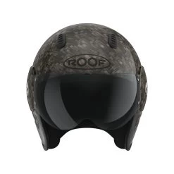 Roof Jethelm BAMBOO Aus Natürlichen Bambusfasern ECE 22.06 Mit Sonnenblende -Motorradbekleidungsgeschäft ro15 bamboo black brillant 3