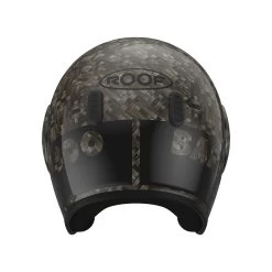 Roof Jethelm BAMBOO Aus Natürlichen Bambusfasern ECE 22.06 Mit Sonnenblende -Motorradbekleidungsgeschäft ro15 bamboo black brillant 7